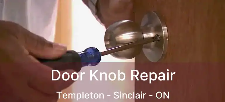 Door Knob Repair Templeton - Sinclair - ON