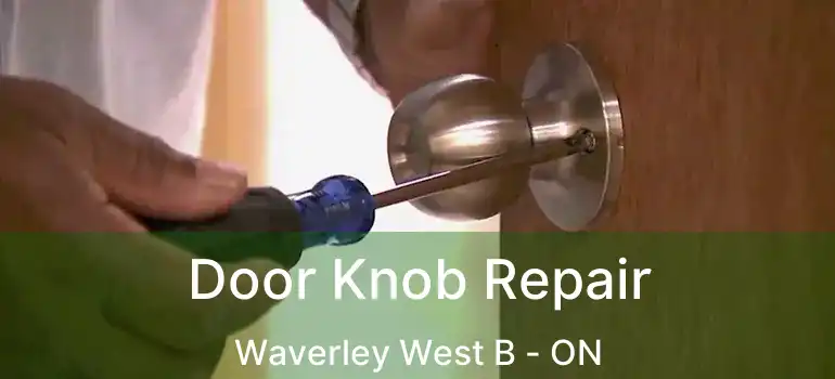 Door Knob Repair Waverley West B - ON