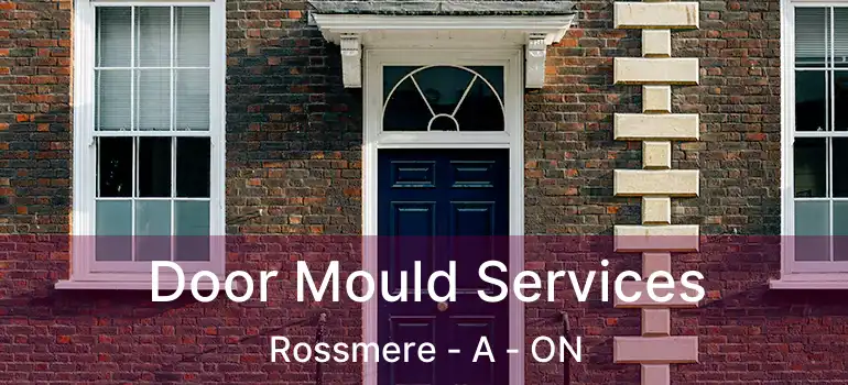  Door Mould Services Rossmere - A - ON