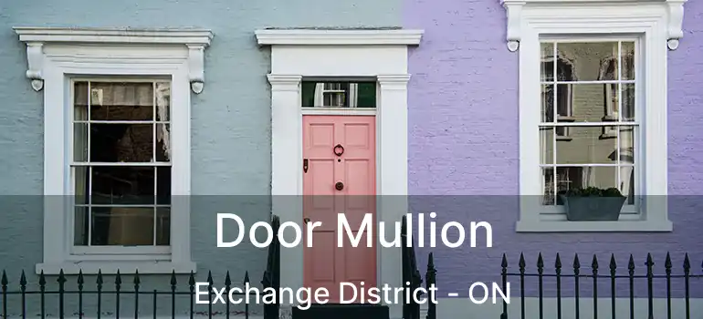  Door Mullion Exchange District - ON