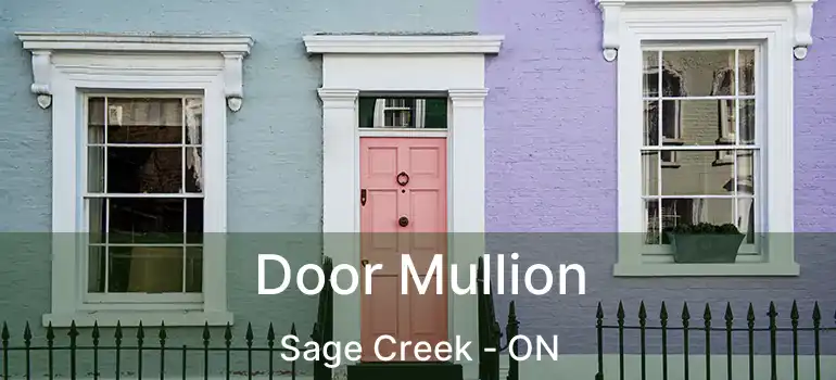  Door Mullion Sage Creek - ON