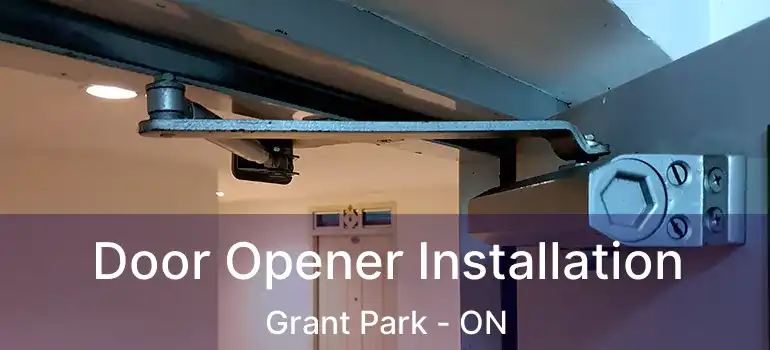  Door Opener Installation Grant Park - ON
