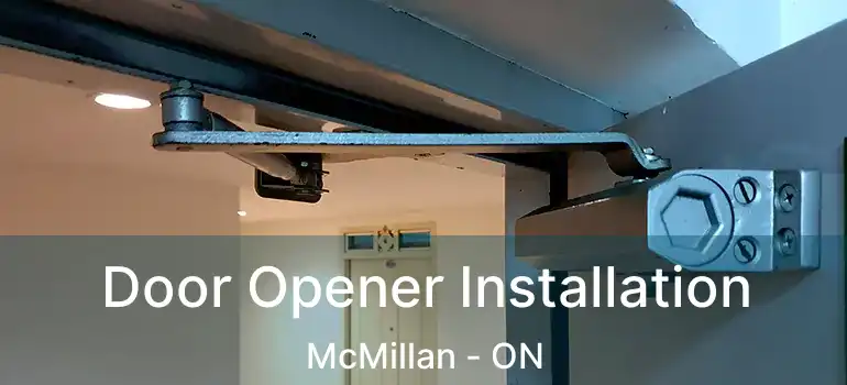  Door Opener Installation McMillan - ON