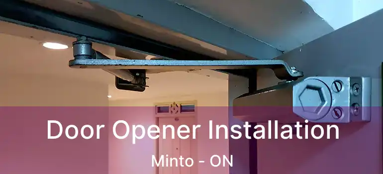  Door Opener Installation Minto - ON
