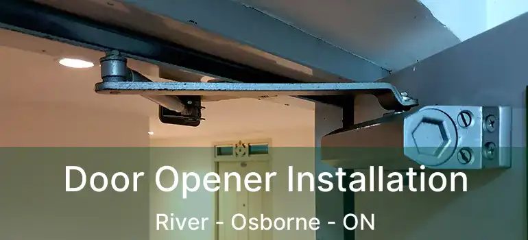  Door Opener Installation River - Osborne - ON