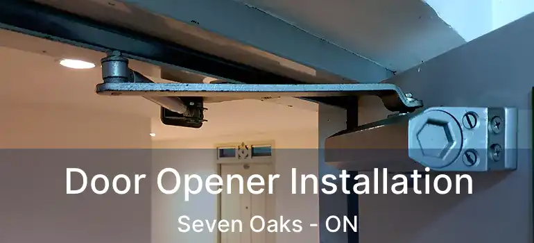  Door Opener Installation Seven Oaks - ON