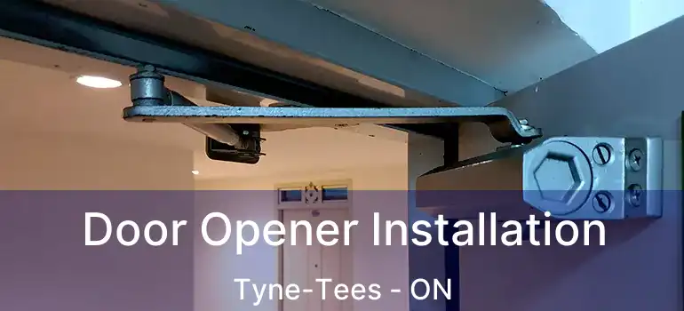  Door Opener Installation Tyne-Tees - ON