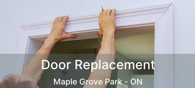  Door Replacement Maple Grove Park - ON