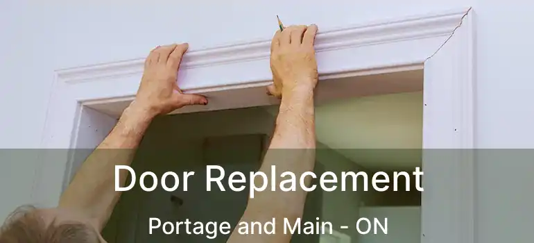  Door Replacement Portage and Main - ON