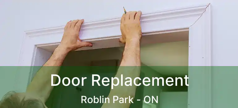  Door Replacement Roblin Park - ON