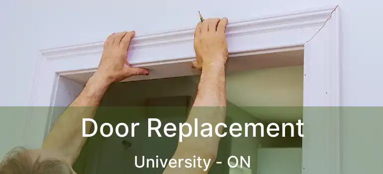 Door Replacement University - ON