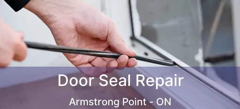  Door Seal Repair Armstrong Point - ON