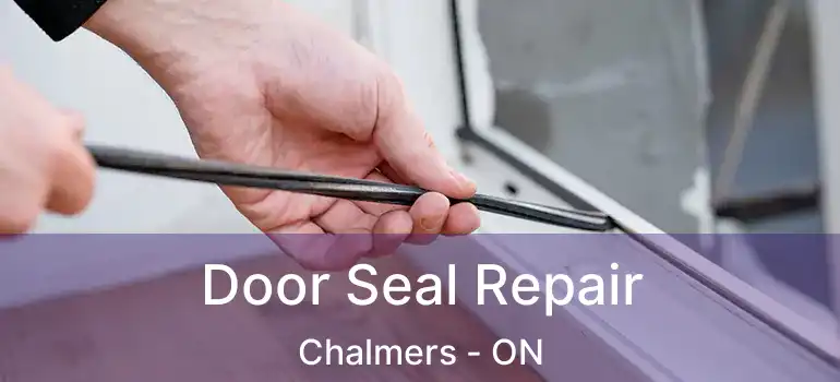  Door Seal Repair Chalmers - ON