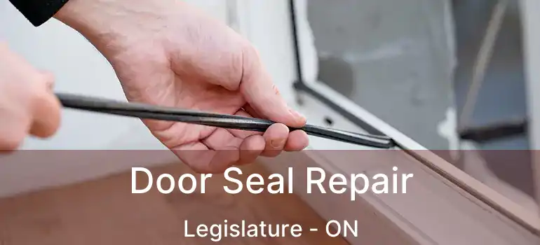  Door Seal Repair Legislature - ON