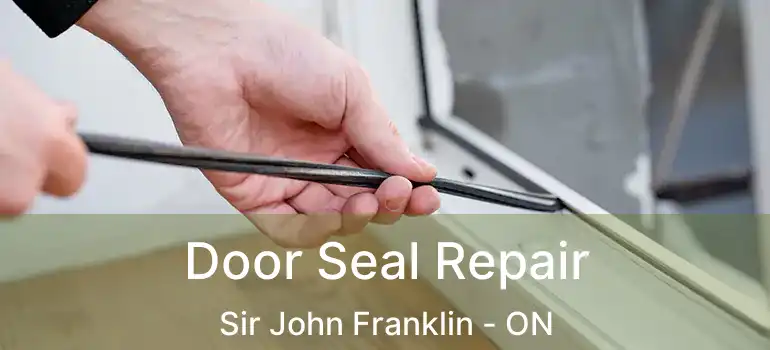  Door Seal Repair Sir John Franklin - ON