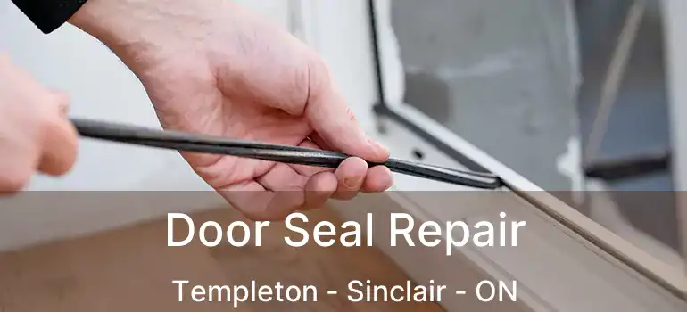  Door Seal Repair Templeton - Sinclair - ON