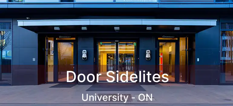  Door Sidelites University - ON