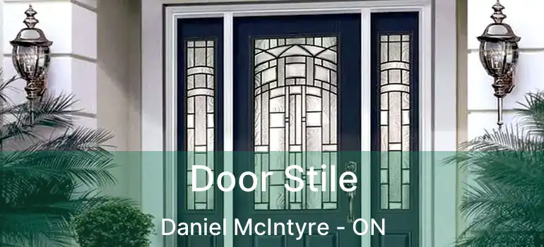  Door Stile Daniel McIntyre - ON