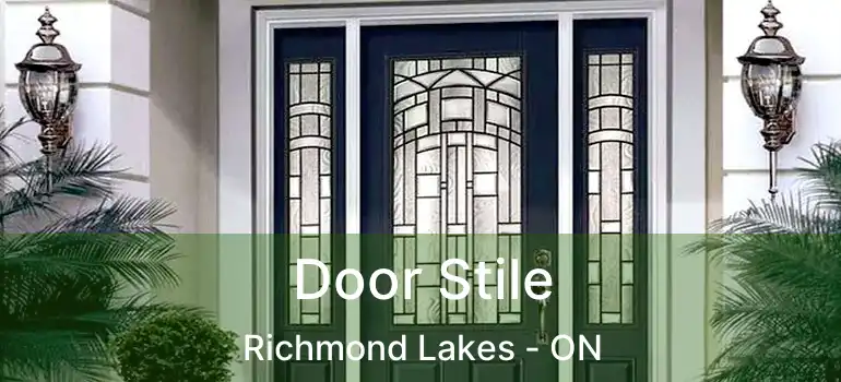  Door Stile Richmond Lakes - ON