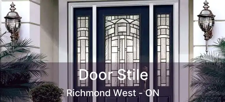  Door Stile Richmond West - ON