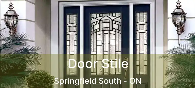  Door Stile Springfield South - ON