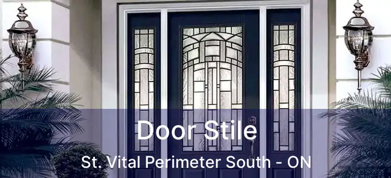  Door Stile St. Vital Perimeter South - ON