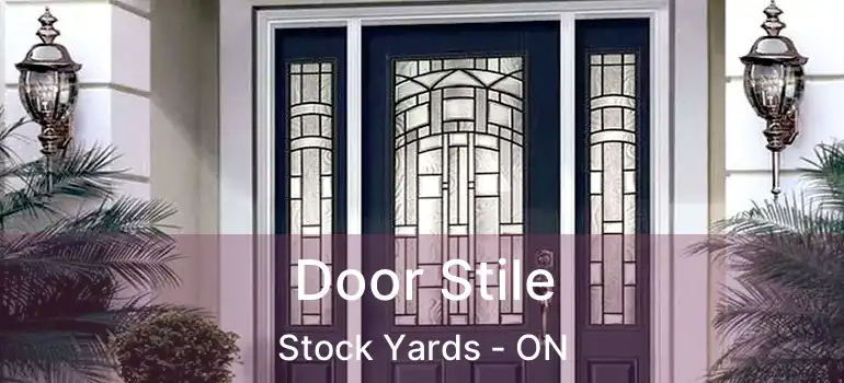  Door Stile Stock Yards - ON