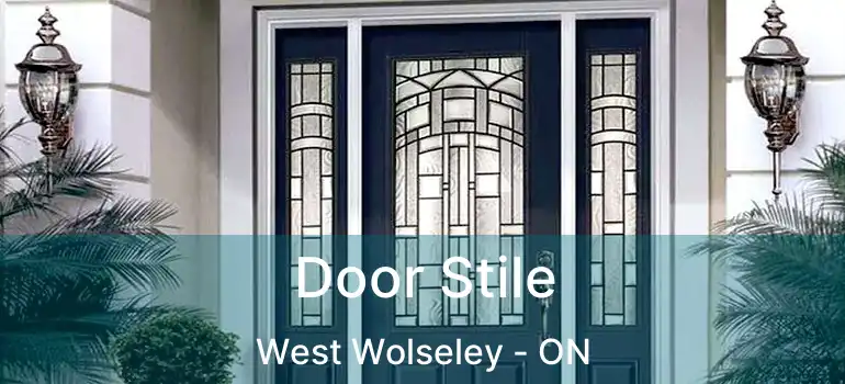  Door Stile West Wolseley - ON