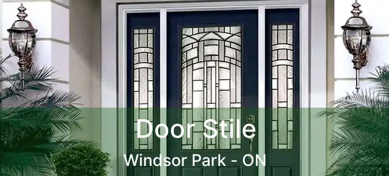  Door Stile Windsor Park - ON