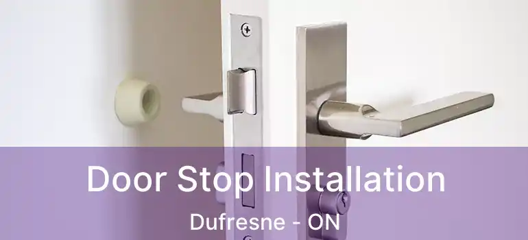  Door Stop Installation Dufresne - ON