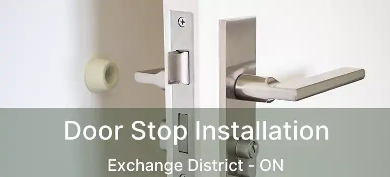 Door Stop Installation Exchange District - ON