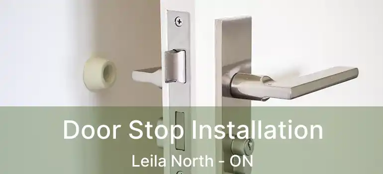  Door Stop Installation Leila North - ON