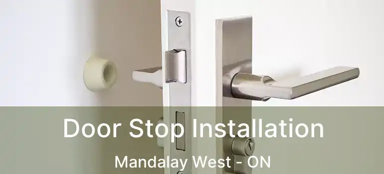  Door Stop Installation Mandalay West - ON