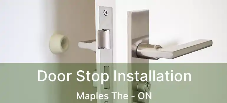  Door Stop Installation Maples The - ON
