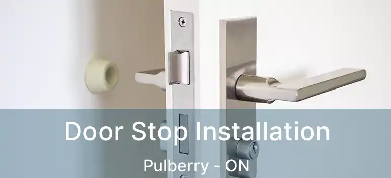  Door Stop Installation Pulberry - ON