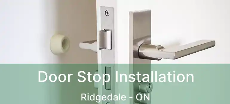  Door Stop Installation Ridgedale - ON