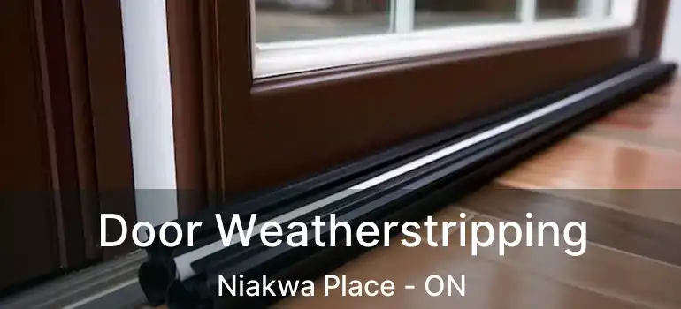  Door Weatherstripping Niakwa Place - ON
