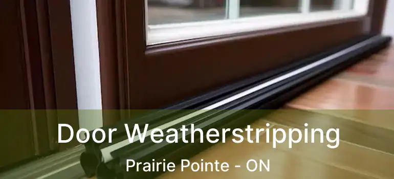 Door Weatherstripping Prairie Pointe - ON