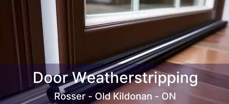  Door Weatherstripping Rosser - Old Kildonan - ON