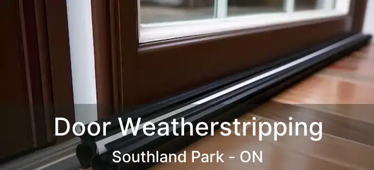  Door Weatherstripping Southland Park - ON