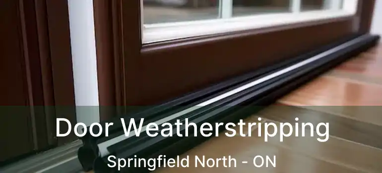  Door Weatherstripping Springfield North - ON