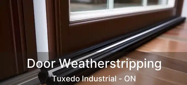  Door Weatherstripping Tuxedo Industrial - ON