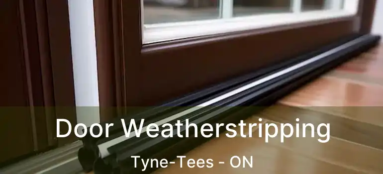  Door Weatherstripping Tyne-Tees - ON