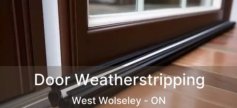  Door Weatherstripping West Wolseley - ON