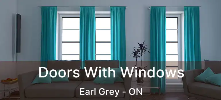  Doors With Windows Earl Grey - ON