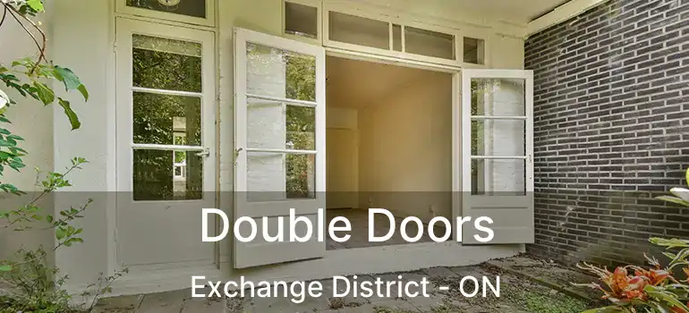  Double Doors Exchange District - ON