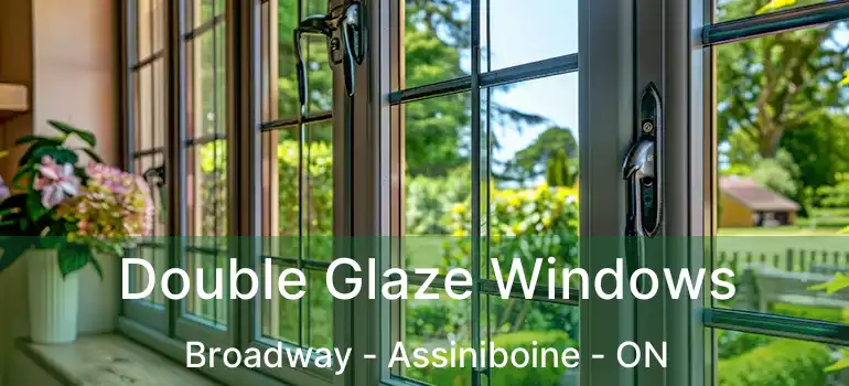  Double Glaze Windows Broadway - Assiniboine - ON