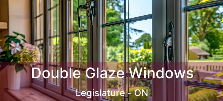  Double Glaze Windows Legislature - ON