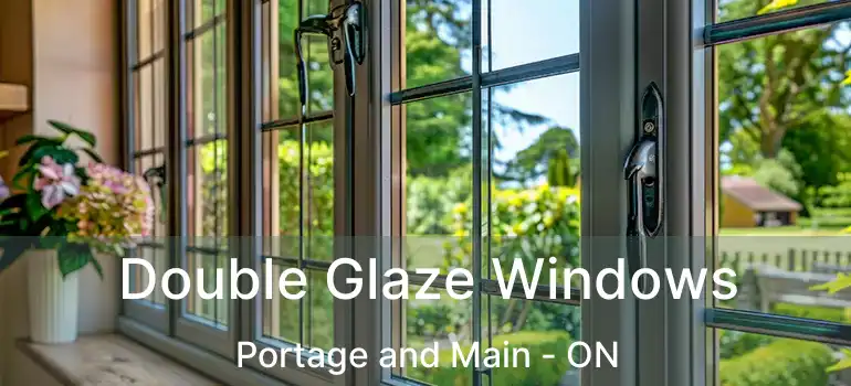  Double Glaze Windows Portage and Main - ON