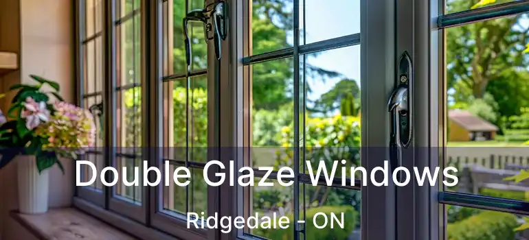  Double Glaze Windows Ridgedale - ON